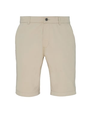 Asquith & Fox Heren Casual Chino Shorts (Natuurlijk)