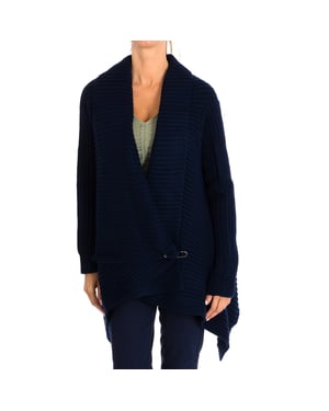 Gebreid vest met veiligheidsspeldsluiting 8515 dames