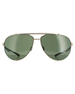Porsche Design Zonnebril P8920 D Licht Gold Black Green