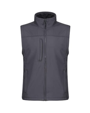 Regatta Heren Flux Softshell Bodywarmer / Mouwloos Jasje Waterafstotend en Windbestendig (Afdichting Grijs)
