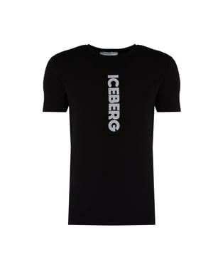 Iceberg T-Shirt C-Neck Mannen zwart