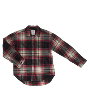 Unisex jeugd flanellen overhemd 725599