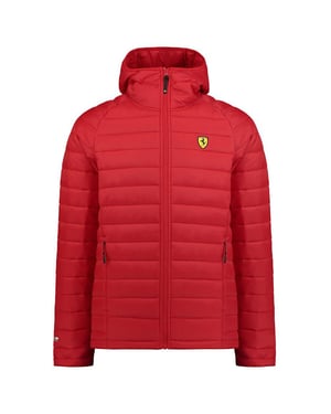 Ferrari Outdoorjas Quilted Jacket Rood