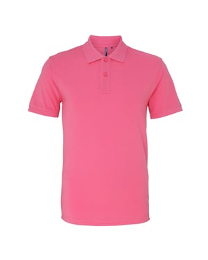 Asquith & Fox Heren Poloshirt met korte mouwen (Roze Anjer)