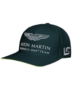Aston Martin F1 Officiële Coureur Lance Stroll Heren Groene Pet