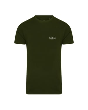 Ballin Est. 2013 Tee SS Small Logo Shirt Groen