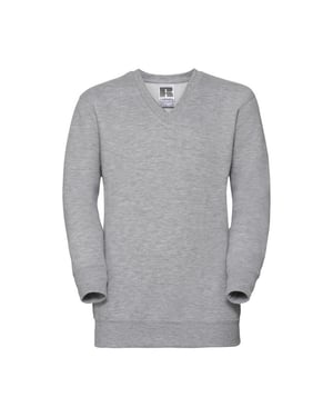 Russell Collection Sweatshirt met V-hals voor kinderen/Kinderen (Licht Oxford)