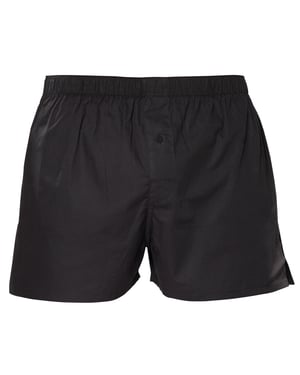 Asquith & Fox Heren Klassiek Elastiek Boksers / Onderkleding (Zwart)