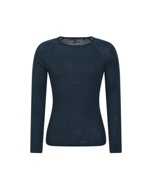 Mountain Warehouse Merino wollen thermo heren (Donkergrijs)