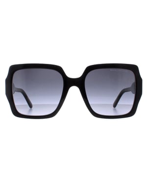 Marc Jacobs Cat Eye Dames Glimmend Zwart Donkergrijs Gradiënt MARC 731/S