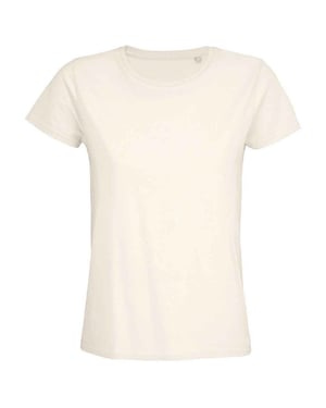 SOLS Dames/Dames Pioneer Organic T-shirt (Gebroken wit)
