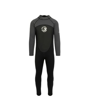 Regatta Heren Grippy Wetsuit (Zwart/Donkergrijs/Wit)