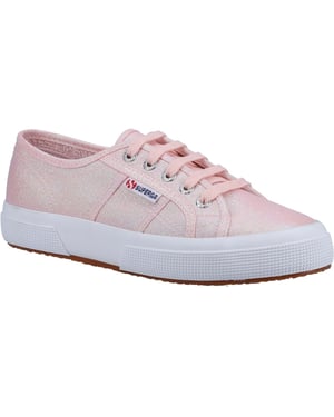 Superga 2750 Lamew Polyester Dames Roze Trainers