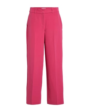 VILA straight fit pantalon VIMYA roze