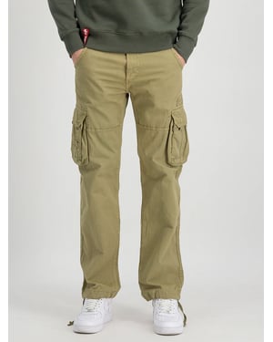Heren Alpha Industries Jet Pant in Olijf