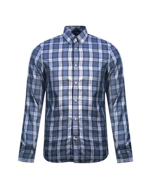 Fred Perry Black Long Sleeve Shirt