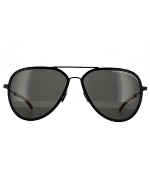 Porsche Design Zonnebril P8691 Een zwart grijs gepolariseerd