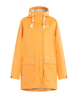 Schmuddelwedda Oversized mackintosh bridgeport Dames Pasteloranje-280