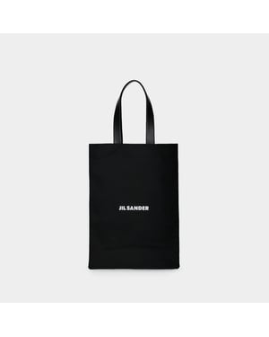 Tote Bag Boek - Jil Sander - Katoen - Zwart