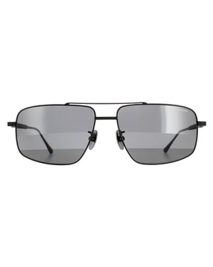 Chopard zonnebril SCHF21M 531P Semi Mat Black Smoke gepolariseerd