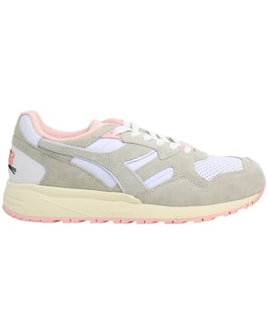 Diadora LC23 N9002 Heren Wit/Roze Sportschoenen