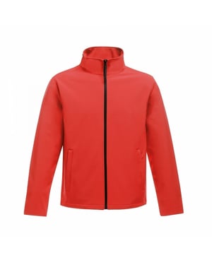 Regatta - Dames Ablaze Printable Softshell Jas (Rood/Zwart)
