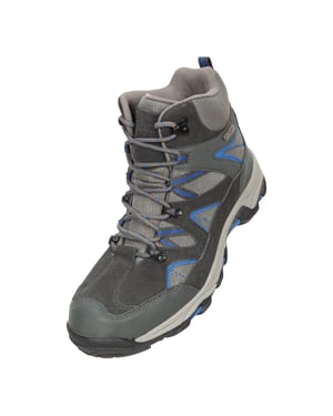 Mountain Warehouse Heren Rapid Suede Wandelschoenen (Donkergrijs)