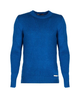 Takeshy Kurosawa stoppen Mohair Mannen blauw
