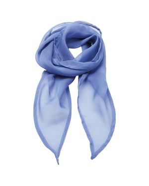 Premier Uniseks sjaal van chiffon in kleuren voor volwassenen (Middenblauw)