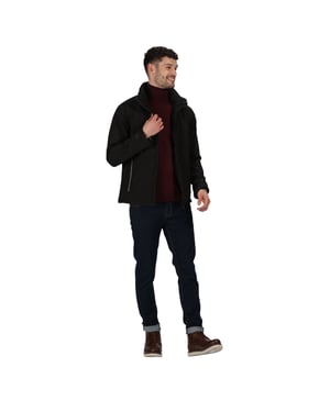 Regatta Heren Apex Soft Shell Jacket (Zwart)