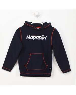 K TAU fleece sweatshirt hoge hals met capuchon GA4EPP jongen