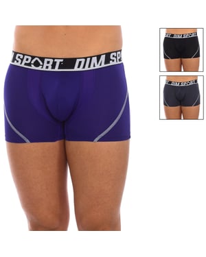 Pack-3 Boxershorts aus atmungsaktivem Stoff D08EW Herren