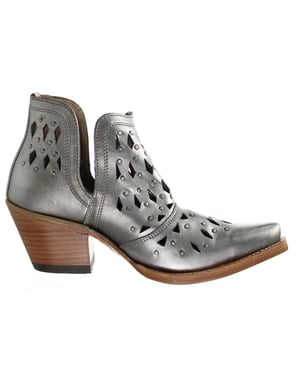 Ariat Dixon Studded Dames Zilveren Laarzen