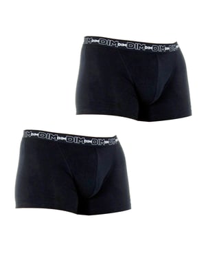 Pack-2 Boxers Katoen Streech ademende stof D6596 heren
