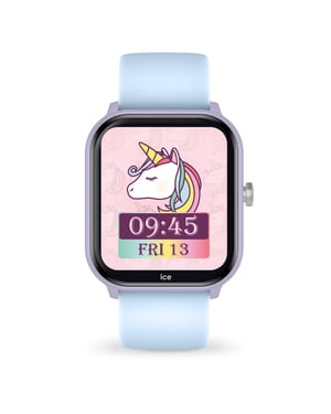 Ice Watch Ice Smart Junior 3.0 - Paars - Zacht Blauw Kinderen Blauwe Horloge 024298
