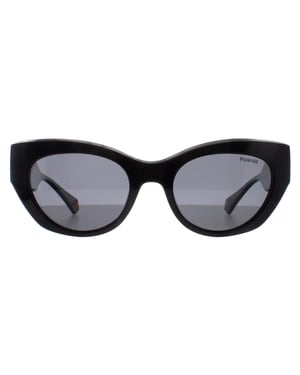 Polaroid Cat Eye Vrouwen Zwart Grijs Gepolariseerd PLD 6199/S/X
