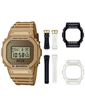 Casio G-shock Heren Gouden Horloge DWE-5600HG-1ER