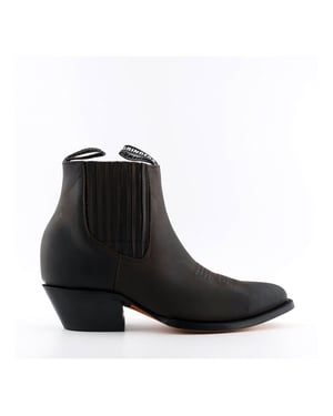 Grinders unisex bruine western enkellaarzen- Maverick