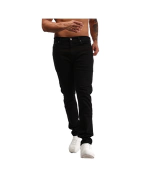 Heren Levis 512 Slim Tapered Jeans in Zwart