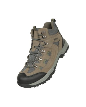 Mountain Warehouse Heren Adventurer Waterdichte Wandelschoenen (Khaki)