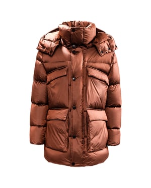 Jack Wolfskin Tech Lab Upper East Heren Bruine Pufferjas