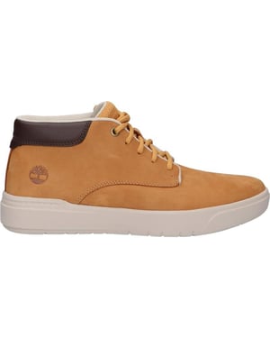 Bruine Timberland enkellaarzen voor heren