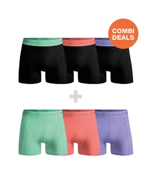 Muchachomalo Heren Boxershorts - 3+3 Pack - Mannen Onderbroeken