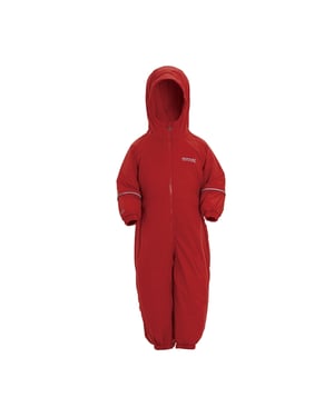 Regatta - Geweldige Outdoors Peuter Splosh III Waterbestendige Regenpak (Rood)