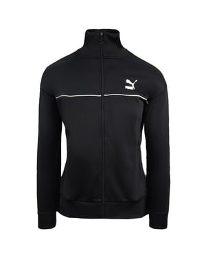 Puma Zip Up Track Jacket Lange Mouw Zwart Dames Track Top 595943 01