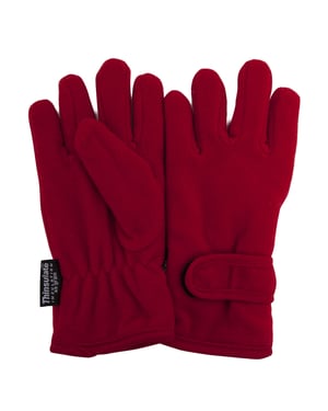 Floso Meisjeskinderen/Kinderen Vliesdunne Thermische Handschoenen (3M 40g) (Rood)
