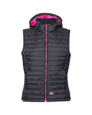 Trespass - Dames Aretha Casual Bodywarmer (Zwart)