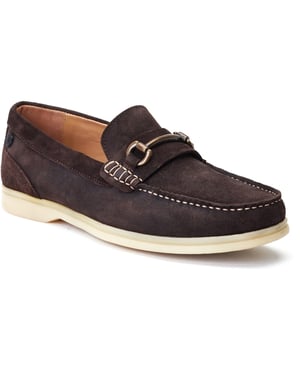 Base London Snapper Leder Mannen Burnt Brown Loafers