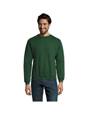 SOLS Heren Spider Ronde Hals Sweatshirt (Fles groen)