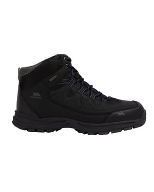 Trespass Heren Finley Waterdichte Wandelschoenen (ZWART/BLAUW)
